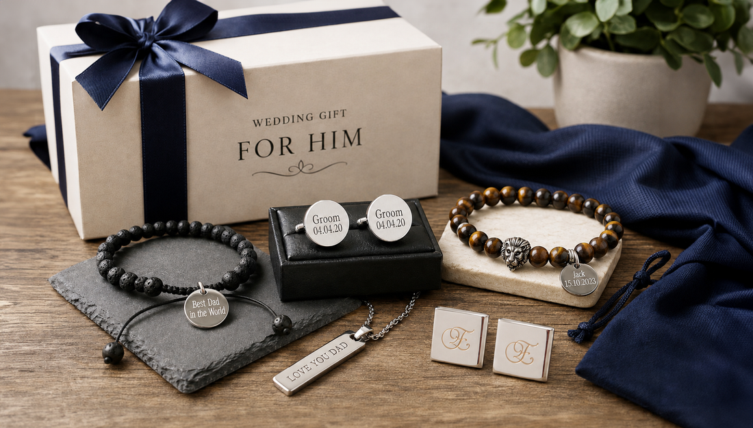 Personalised Wedding Gifts for Him: Ideas for Every Role