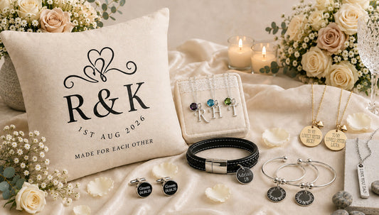 Personalised Wedding Gifts with Names, Dates and Special Messages
