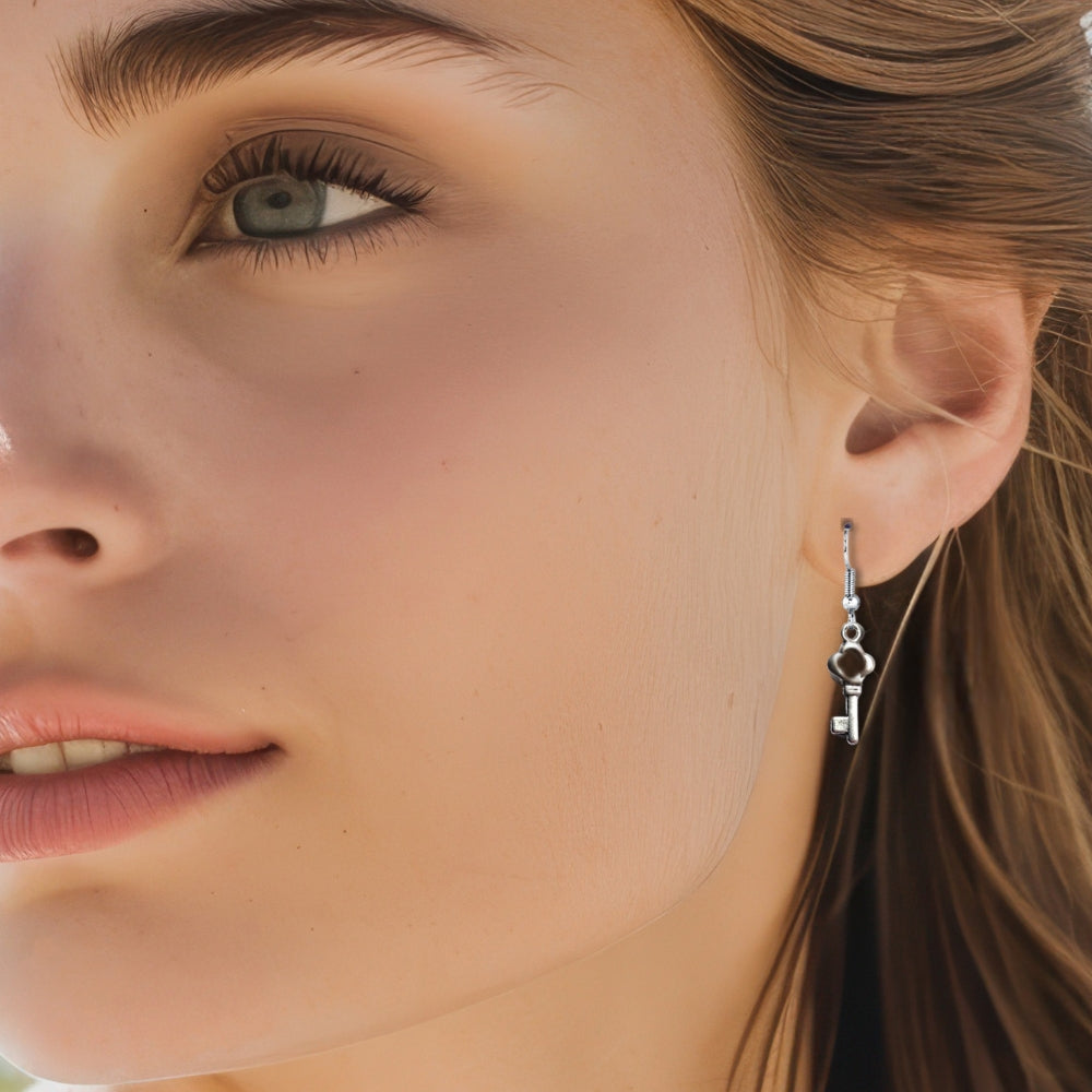 Key Drop Earrings - Perfect for Accessory Wear