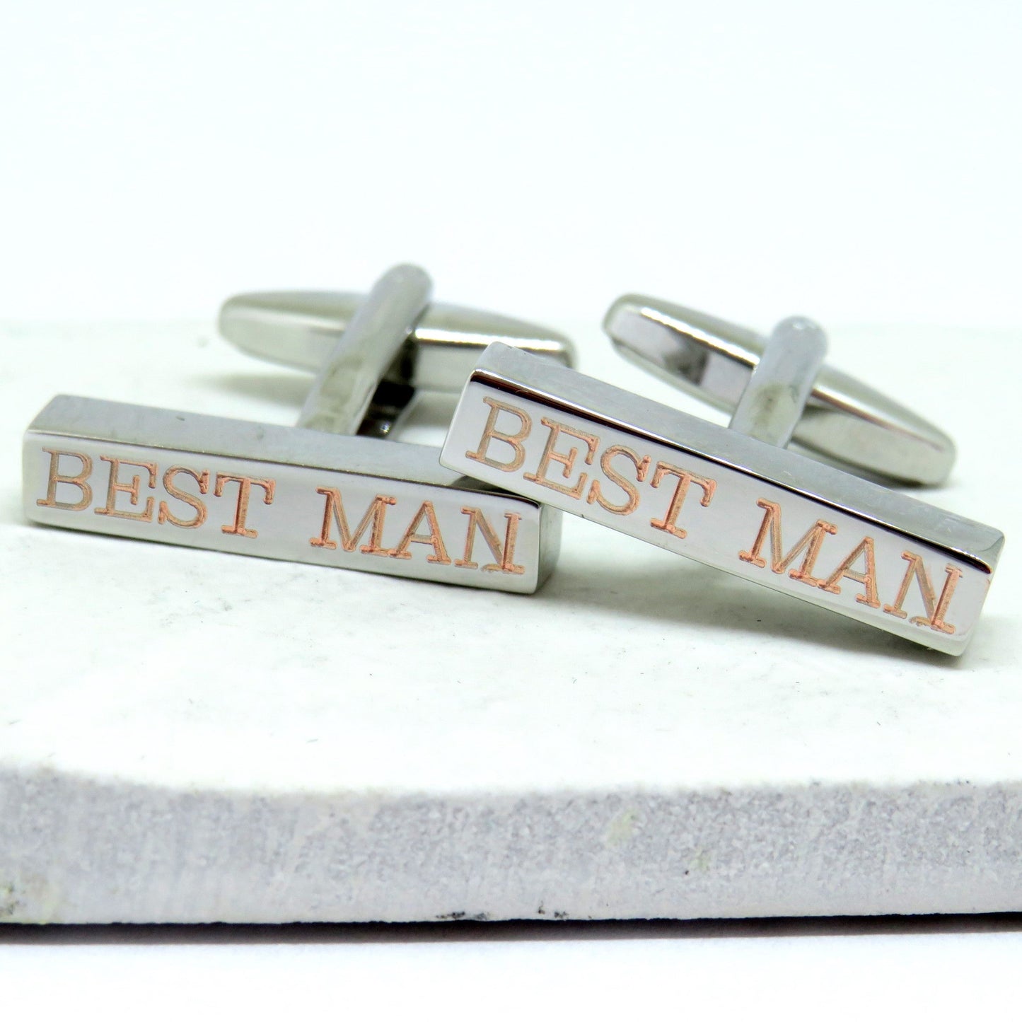 Personalised Clarendon Bar Cufflinks