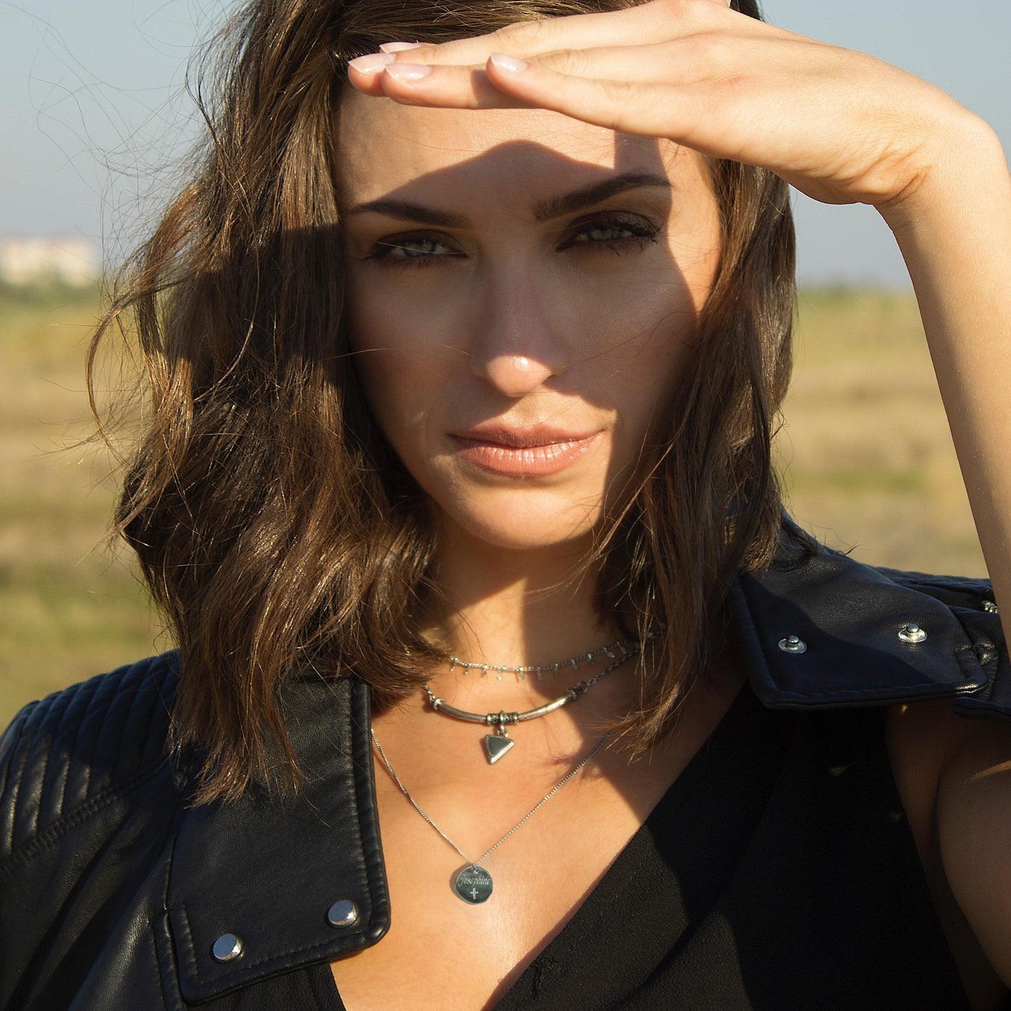 Personalised Cross Engraved Necklace