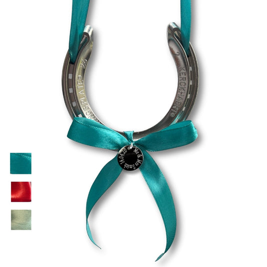 Personalised Wedding Horseshoe - White, Red, Sage Green, Teal